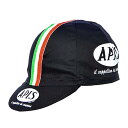 apis(アピス) サイクリングキャップ VINTAGE BLACK(ヴィンテージブラック)