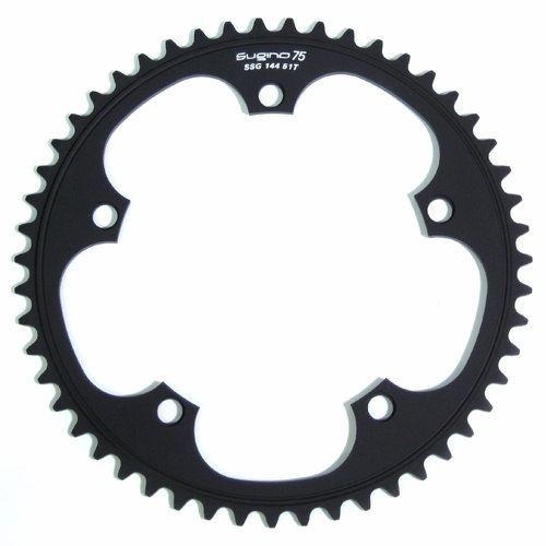 Sugino (スギノ) SSG144 BK チェーンリング 53T/54T