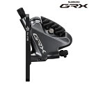 Shimano(シマノ) GRX BR-RX810-F 油圧式ディスクブレーキキャリパー フロント用グラベル/アドベンチャーコンポ「GRX810」シリーズのハイドローリック・ディスクブレーキキャリパー。 組み付け易さとメンテナンス性を両立した設計。放熱性に優れたフィン付レジンパッド付き。タイプ：フロント用 ブレーキタイプ：ハイドローリックディスクブレーキ 推奨ブレーキレバー：ST-RX810、BL-RX810、ST-RX815 推奨ブレーキホース：SM-BH90-JK-SSR、SM-BH90-J-SSR 推奨ディスクローター：SM-RT800、RT-MT800 使用オイル：ミネラルオイル マウントタイプ：フラットマウント付属パッド：フィン付レジン ご注文の前にご確認ください。表示されている在庫情報については、実際の在庫情報と連動しておりません。ご注文頂きましたら、弊社および仕入先の在庫を確認いたしまして、メールにてご連絡させて頂きます。廃盤や欠品・納期未定などの理由により、ご注文をキャンセルさせていただく場合がございます。商品のカラーはディスプレイ環境により実物と異なって見える場合がございます。掲載商品の仕様、ロゴ等のデザインはランニングチェンジ等により予告なく変更になる場合があります。ご利用規約の内容をご覧いただき、ご了承頂いた上で ご注文をお願い致します。&nbsp;&nbsp;