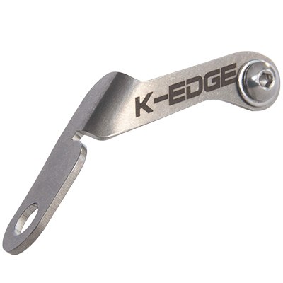 K-Edge(ケーエッジ) NUMBER HOLDER ナンバーホルダーステンレス製プロフェッショナルナンバーホルダー。 リアブレーキとブレーキブリッジの間に取り付けて使用してください。 ※自転車にナンバープレートを取り付けた状態で、車の屋...