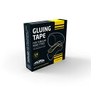 TUFO GLUING TAPE(ロード用)タイヤとリムの間に貼るロード用リムテープ ロード、トラック、トライアスロン等全般に適用TUFOのグルーイングテープはカーボン・アルミリムにTUFOのチューブラータイヤをとりつけるために開発された特別な両面接着テープで、他の類似製品とは大きく異なっています。リムセメントのように接着剤が乾くのを待つことなく、表面に接着剤が施されたグルーイングテープは装着後すぐに走行可能で、走行数メートルでリムにチューブラータイヤを完全に接着させます。　リムやチューブラータイヤ、手を汚すことなく、また有害なものは発せず、取外し可能なオレンジの保護フィルムで簡単にタイヤのセンタリングができます。TUFOのグルーイングテープを使えば、チューブラータイヤの取り付けは、素早く安全に汚れることなく行えます。1本入り 2m幅 : 19mm / 22mm 商品についてのお知らせご使用前(リムにタイヤを取付ける前)にタイヤに空気を入れ1日程度放置し、著しく空気漏れしていないか、バルブコアが緩んでいないかご確認ください。使用されてからの交換はお受けできません。予めご了承ください。 ご注文の前にご確認ください表示されている在庫情報については、実際の在庫情報と連動しておりません。ご注文頂きましたら、弊社および仕入先の在庫を確認いたしまして、メールにてご連絡させて頂きます。廃盤や欠品・納期未定などの理由により、ご注文をキャンセルさせていただく場合がございます。商品のカラーはディスプレイ環境により実物と異なって見える場合がございます。掲載商品の仕様、ロゴ等のデザインはランニングチェンジ等により予告なく変更になる場合があります。ご利用ガイドの内容をご覧いただき、ご了承頂いた上で ご注文をお願い致します。&nbsp;&nbsp;