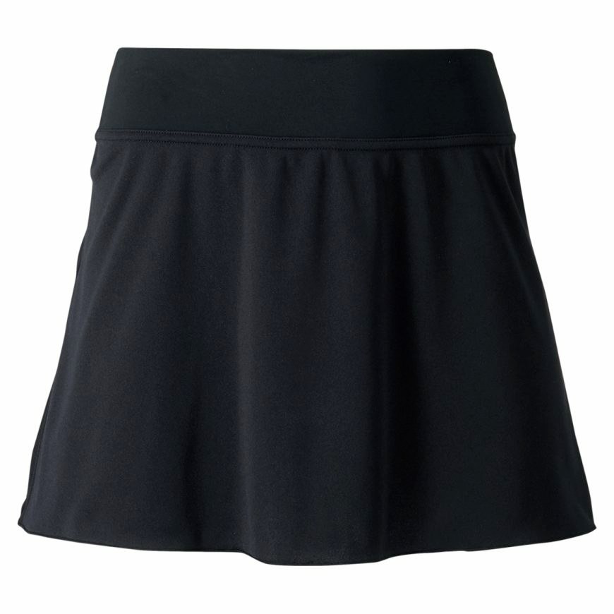 PEARLIZUMI (パールイズミ) W753 バックフレアー スカート 15.ブラック レディースモデル