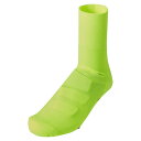 【秋冬ウェアセール】PEARLIZUMI (パールイズミ) 7980 ニット シューズカバー 10度対応 2.ネオンイエロー メンズモデル【SALE】