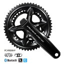 Shimano(シマノ) DURA-ACE(デュラエース) FC-R9200-P デュアルサイド パワーメーターホローテック2 クランクセット本格的なサイクリストにとって必要不可欠なツールであるDURA-ACE FC-R9200-Pは、高い信頼性と防水性、そして左右両方のパワー測定機能を提供します。 充電式バッテリー、BluetoothRLEとANT+接続を備えており、あなたにとってかけがえのないトレーニングパートナーとなります。 　 防水性能、充電式リチウムイオン電池が統合された一体型デザイン ・最大300時間の連続動作時間※ANT+/BluetoothRLEの設定による 正確で素早いデータ収集 ・校正範囲全体において、ひずみゲージ精度が1.5%未満※ANT+/BluetoothRLEの設定による ・シマノ独自のひずみゲージ すぐに測定を開始可能 ・トランスミッターのスイッチで簡単にゼロオフセット校正が可能 アクティブな温度補正 ・ソフトウェアが温度変化を自動で補正 力ベクトルデータ計測を新たに加え、ペダルストローク効率の分析および改善に最適なトレーニングツールに SHIMANO CONNECT Labを使用することで、トレーニング／パワーデータの解析および可視化が可能 　 歯数構成 : ? 50-34T、52-36T、54-40Tクランクアーム長さ : ? 170mm、172.5 mm ご注文の前にご確認ください。 表示されている在庫情報については、実際の在庫情報と連動しておりません。 ご注文頂きましたら、弊社および仕入先の在庫を確認いたしまして、メールにてご連絡させて頂きます。 廃盤や欠品・納期未定などの理由により、ご注文をキャンセルさせていただく場合がございます。 商品のカラーはディスプレイ環境により実物と異なって見える場合がございます。 掲載商品の仕様、ロゴ等のデザインはランニングチェンジ等により予告なく変更になる場合があります。ご利用規約の内容をご覧いただき、ご了承頂いた上で ご注文をお願い致します。&nbsp;&nbsp;