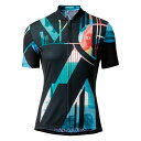 【サマーセール2025】PEARLIZUMI (パールイズミ) W621-B UVプリントジャージ 4.アブストラクト レディースモデル