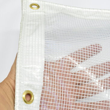 ビニールカーテン 透明 耐熱 防炎 0.47mm厚x幅95-195cmx高さ105-125cm