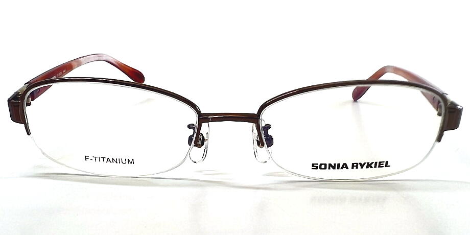 【在庫処分】ソニアリキエル SONIA RYKIEL メガネセット67-0005-05 HOYA薄型レンズ付きセット