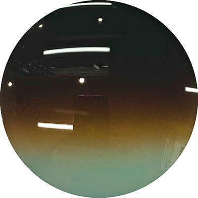 プラスチック サングラス用 アラスカ88％ ブラウン/グリーン ダブルグラディーション