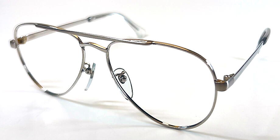 ヴィンテージ メタルオート、ティアドロップ メガネフレーム Cougar H161 STP クーガー YAMAICHIYA 現品限り