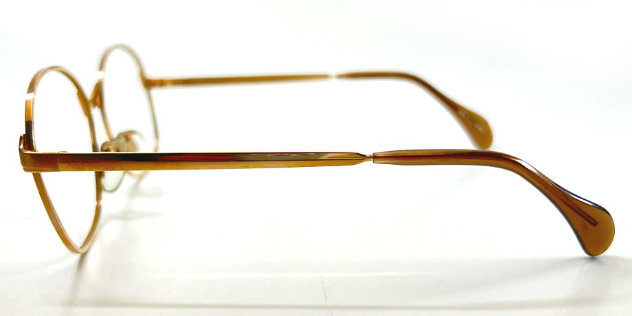 ヴィンテージ 婦人メタル メガネフレーム MENARD m806 54mm 昭和 レトロ モダン 現品限り