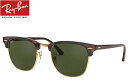 レイバン CLUBMASTER モックトータス/クリスタルグリーン R...(4)