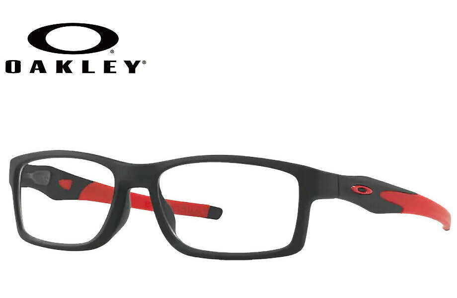 オークリー OAKLEY 眼鏡 OX8141-0156 56mm CROSSLINK クロスリンク ブラック アジアンフィット