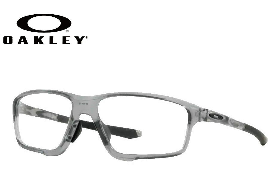 楽天メガネのウエムラオークリー OAKLEY Crosslink Zero（A） メガネフレーム OX8080-0458 58mm グレー クロスリンク ゼロ アジアンフィット