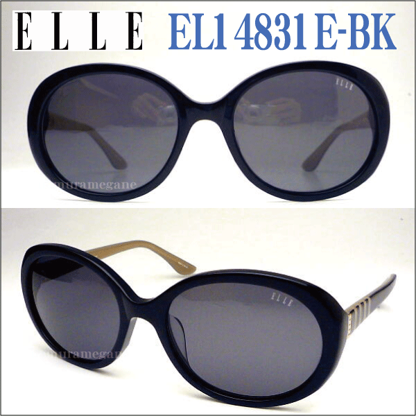 エル ELLE サングラス EL14831E-BK