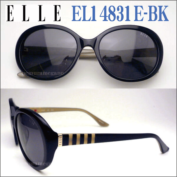 エル ELLE サングラス EL14831E-BK