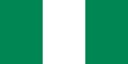 ナイジェリア　国旗　アクリル生地　70x105cm その1