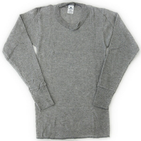 INDERA MILLS　 インデラミルズ　810LS 65/35 Thermals サーマルロングスリーブTシャツ 【グレー】/INDERA MILLS　 インデラミルズ　810LS サーマルロングスリーブTシャツ INDERA MILLS　 インデラミルズ　810LS サーマルロングスリーブTシャツ