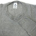 INDERA MILLS　 インデラミルズ　810LS 65/35 Thermals サーマルロングスリーブTシャツ 【グレー】/INDERA MILLS　 インデラミルズ　810LS サーマルロングスリーブTシャツ INDERA MILLS　 インデラミルズ　810LS サーマルロングスリーブTシャツ