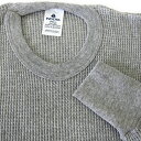 INDERA MILLS インデラミルズ 839LS サーマルロングスリーブTシャツ 100% Cotton Heavyweight Thermals コットンヘビーウェイト サーマルTシャツ 【グレー】/INDERA MILLS　インデラミルズ　839LS サーマルロングスリーブTシャツ