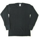 INDERA MILLS　インデラミルズ　839LS サーマルロングスリーブTシャツ 100% Cotton Heavyweight Thermals コットンヘビーウェイト サーマルTシャツ 【ブラック】/INDERA MILLS　インデラミルズ　839LS サーマルロングスリーブTシャツ