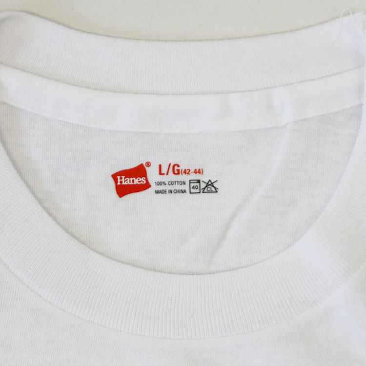 HANES へインズ HM2135G 3P CREW NECK T-SHIRT 赤ラベル3枚パック クルーネックTシャツ【あす楽対応】