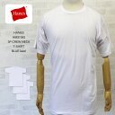 HANES へインズ HM2115G 3P CREW NECK T-SHIRT 青ラベル3枚パック クルーネックTシャツ