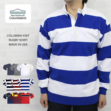 COLUMBIA KNIT コロンビアニット RUGBY SHIRT ラグビーシャツ MADE IN USA/COLUMBIA KNIT コロンビアニット RUGBY SHIRT ラグビーシャツ COLUMBIA KNIT コロンビアニット RUGBY SHIRT ラグビーシャツCOLUMBIA KNIT コロンビアニット RUGBY SHIRT ラグビーシャツ