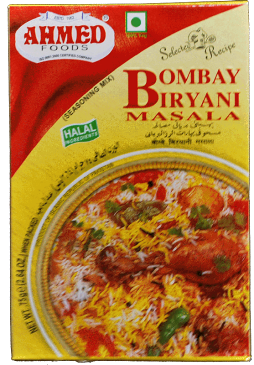 【F対象商品12点購入で送料無料】AHMED ボンベイ　ビリアニマサラ　ビリヤニ(BOMBAY BIRYANI MASALA)【60g】