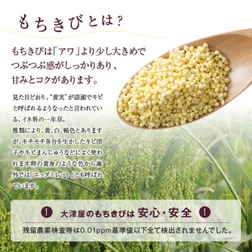 【送料無料】もちきび【1kg】【あす楽】モチ キビ 黍 稷 きび 五穀 黄実 proso millet 吉備団子 稷きび kibi 雑穀 雑穀米