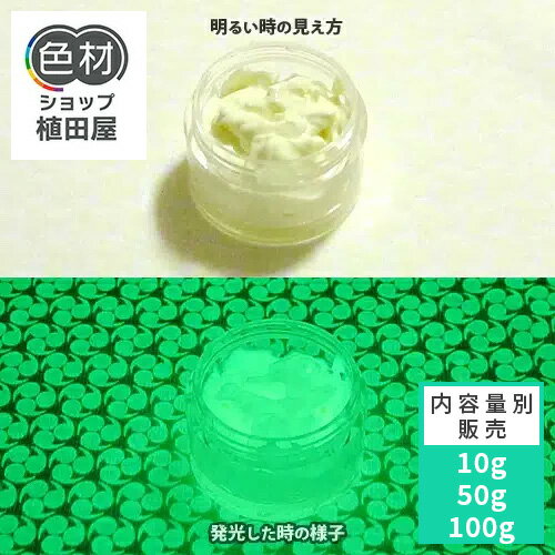蓄光インク 繊維用 10g〜 【高輝度】GLL300(PS2)【高輝度グリーン発光・繊維プリント用蓄光インク】 無..