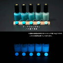 蓄光塗料 20g~ Blue発光ベース 0070【ブルー着色・ 蓄光塗料(夜光塗料)】 ブルー 沈殿しにくい 夜光 発光 業務用 家庭用 DIY スライム おもちゃ アクセサリー ハンドメイド 光る ホビー クラフト安全 アクリル ウレタン ラッカー インク