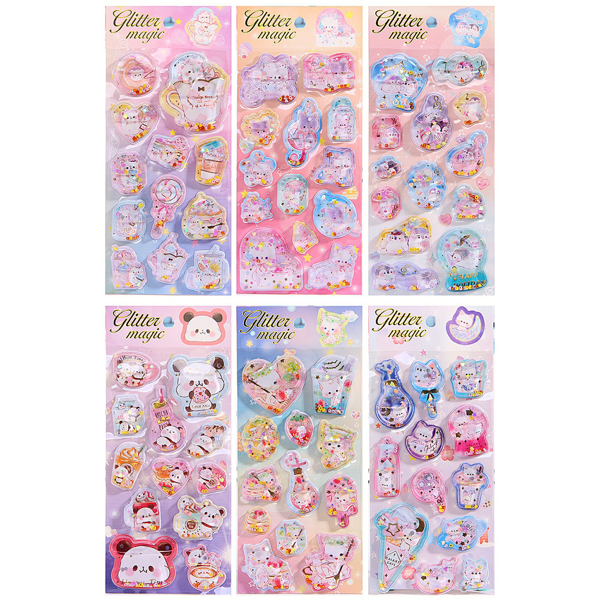 ��6�祻�åȡۡ�����̵���� ���������������� �奷���� 3D Ω�� 6 ������ �������� ��Ģ������ DIY ���ꥨ���ƥ��� �ե��å���� ����Ū ���襤�� ��...