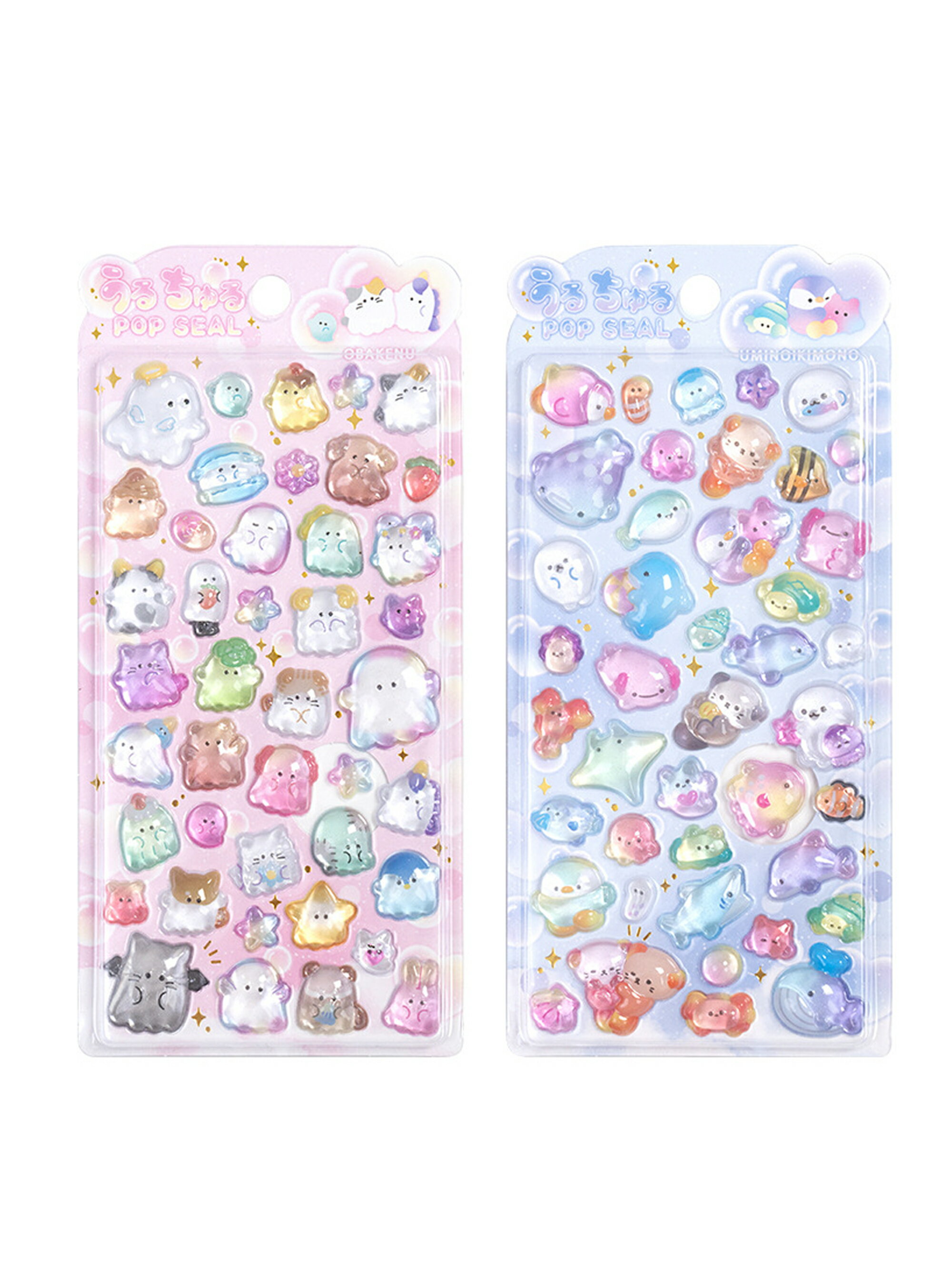 乐天商城 - 【2枚セット】【在庫あり】【送料無料】ドロップ ぷくぷく ぷっくり ドロップしーる しずくちゃん 3D 立体 精巧な柄 手帳用 装飾 DIY クリエイティブ ファッション かわいい ギフト