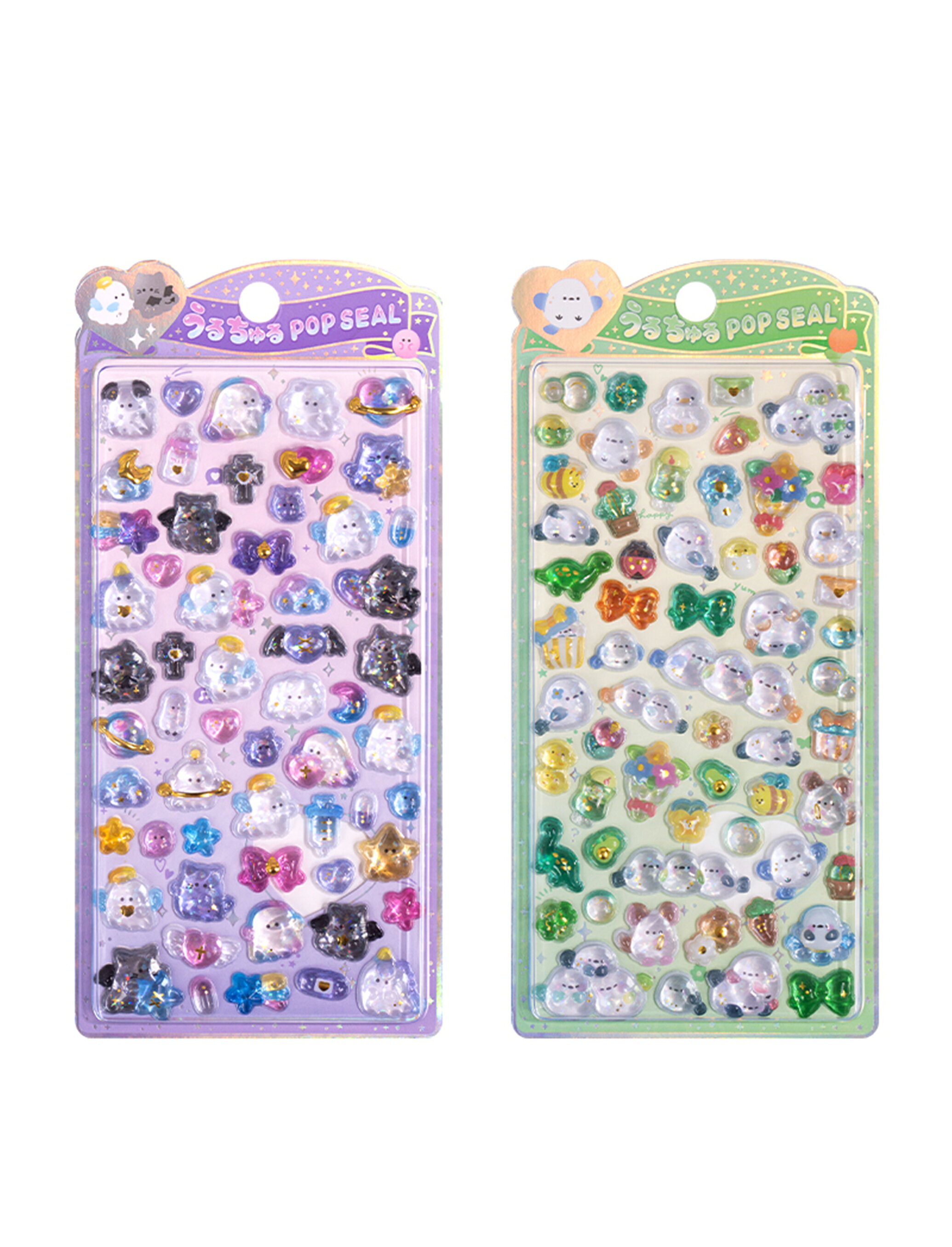 乐天商城 - 【2枚セット】【在庫あり】【最大 20% OFF】 実店舗品質 シール 浮き彫り ぷくぷく シール 3D 立体 内部は中実です 精巧な柄 手帳用 装飾 DIY クリエイティブ ファッション かわいい ギフト