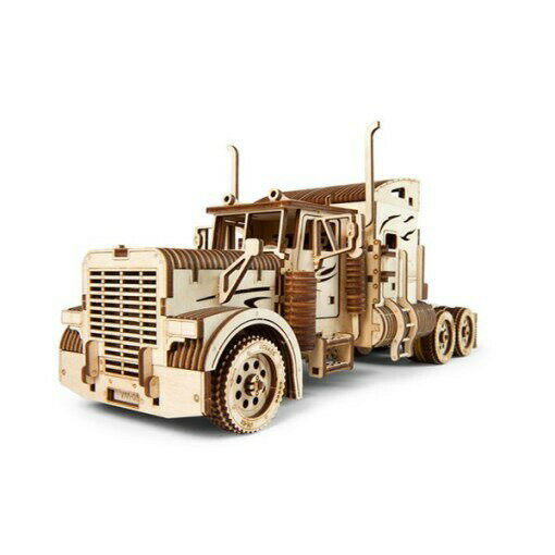 【公式】Ugears ユーギアーズ へヴィーボーイトラック 70056 Heavy Boy Truck VM-03木のおもちゃ 3D立体 パズル 知育 ウッドパズル 工作キット 木製 模型 キット 3Dパズル 父の日 プレゼント 60代 70代 80代