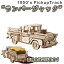 ڸUgears 桼 ԥååץȥå Сå 70171 Pickup Lumberjack model kit  ֥å DIY ѥ Ω  ¤  ΰ åɥѥ 3D å  Ϸ å