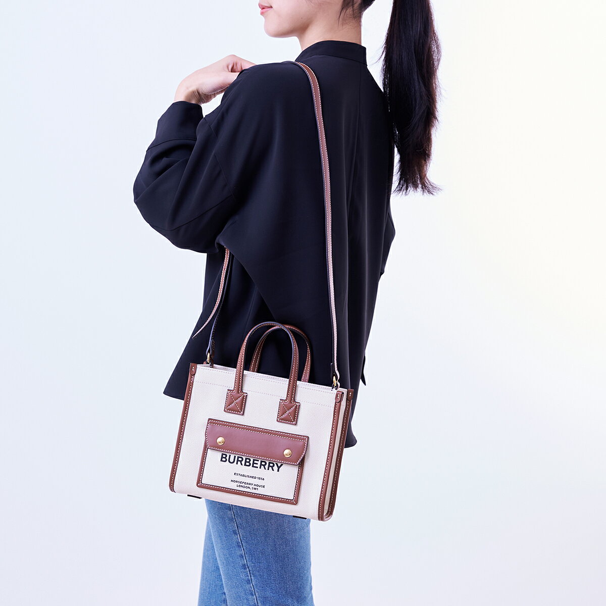 決算大感謝 MAX ！ BURBERRY バーバリー バッグ ハンドバッグ 8044143 レディース MN FREYA TOT uglam-10000554 U-GLAM(ユーグラム) サンプル画像2