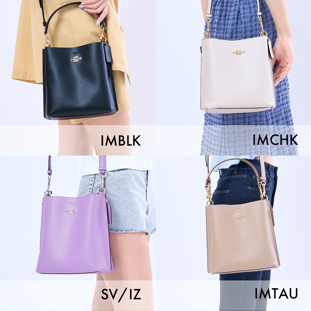 COACH コーチ バッグ ハンドバッグ CA177 レディース MOLLIE BUCKET BAG 22 モリー...