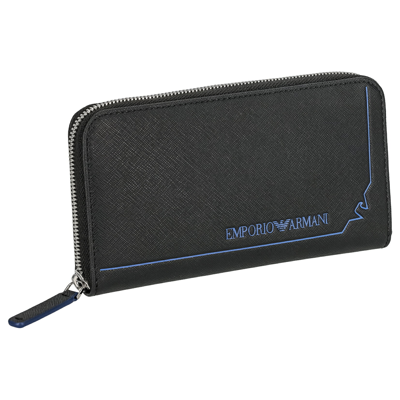 国内発*EMPORIO ARMANI ロゴ ラウンドジップ 長財布 ターコイズ 4550012817500_l.jpg