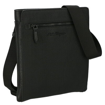 ★マラソン限定!ポイント最大10倍★Ferragamo フェラガモ バッグ ショルダーバッグ FIRENZE BLAC 240131 NER メンズ 740805