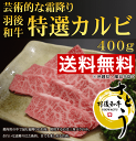 《送料無料!お中元セール》秋田県産 羽後和牛 特選カルビ 400g