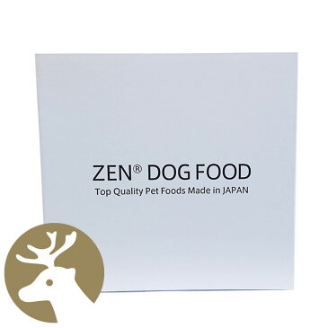 国産ドッグフード ZEN プレミアムドッグ グレインフリー ベニソン(鹿肉) 小粒 4kg(1kg×4) 合成酸化防止剤無添加 食物アレルギー 全年齢