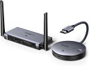 UGREEN ワイヤレスHDMI 無線 ワイヤレス送受信機 HDMIエクステンダー 【4K@30Hz/50M/2.4G+5G/日本技適認証取得】無線化 HDMI 送信機と受信機 映像音声同期出力 PC テレビ ラップトップ カメラ TV Box DVDなど対応