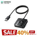 【お買い物マラソン限定40%OFFクーポン】UGREEN HDMI切替器 HDMIセレクター 2入力1出力/1入力2出力 双方向 4K 60Hz HDCP 2.2/HDMI 2.0 【HDMIケーブル一体型】 手動 電源不要 PC Xbox PS4 Fire TV Stick Apple TVに対応 hdmi 切り替え器 在庫処分価格