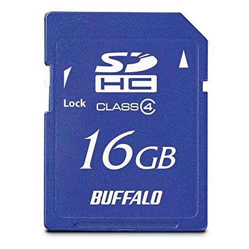 バッファロー BUFFALO Class4 SDHCカード 16GB RSDC-S16GC4B