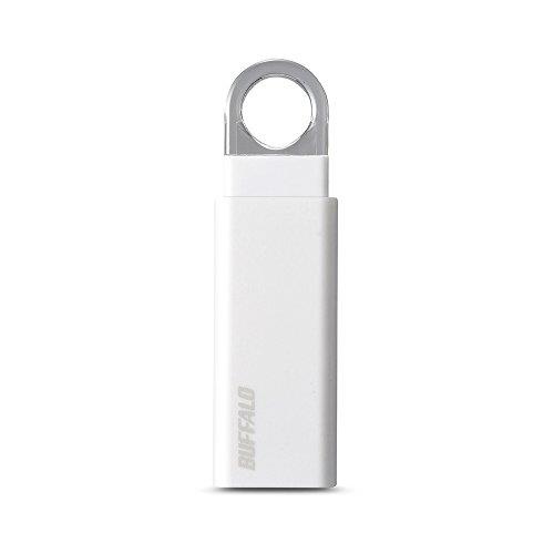 BUFFALO ノックスライド USB3.1(Gen1) USBメモリー 32GB ホワイト RUF3-KS32GA-WH
