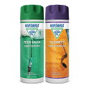 NIKWAX ニクワックステクニカルウォッシュ 防水衣類 nikwax TX.ダイレクトウォッシュイン 防水 2個パック 2 x 300ml 洗濯用洗剤の代替品...