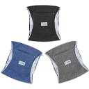 Teamoy マナーベルト 犬用 3点セット メッシュ裏地 防水加工生地 ウェストサイズ調整可能 マーキング防止 介護用 お漏らし対策 オス 男の子(L2,ブラ...