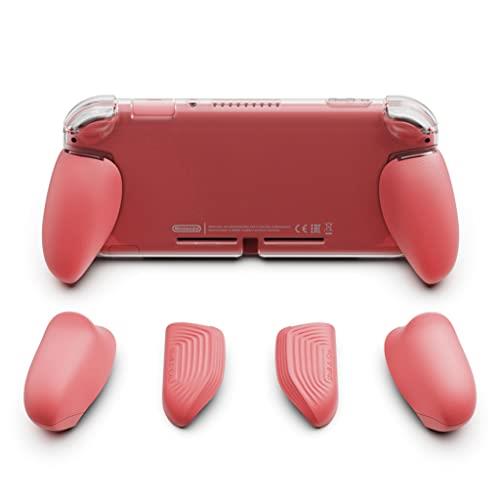 Skull ＆ Co. Nintendo SWITCH Lite用 GripCase Lite スイッチライト用グリップカバー 各サイズの手に対応 人間工学 精密軽量設計 装着簡単 滑り防止 握りやすい 選択肢多いグリップカバー単品ーコーラル