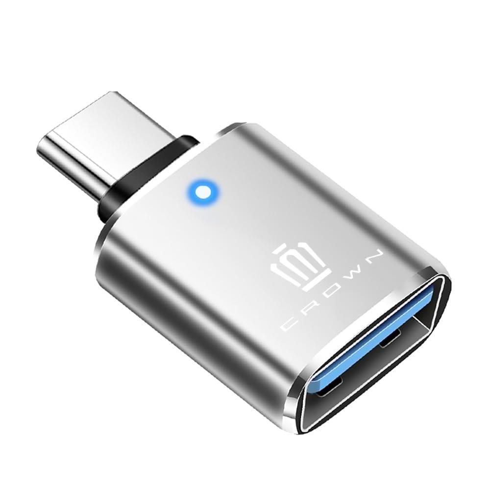 Haoshilianfa トヨタ 新型クラウンクロスオーバー(CROWN CROSSOVER) TZSH35 AZSH35(2022年7月～) に適合 USB 変換アダプタ type-cからusb変換 標準USB usb 変換 OTG 急速充電 アダプター 充電器 高速データ転送 便利 コンパクト 軽量 持ち運び 車内充電